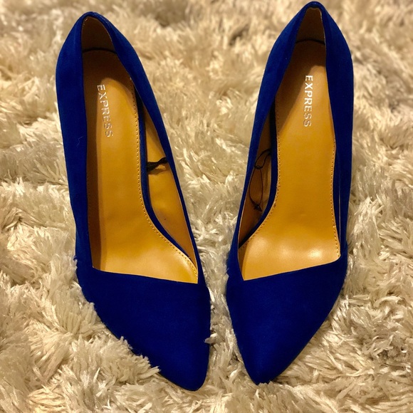 Express Shoes - Cobalt blue pumps
